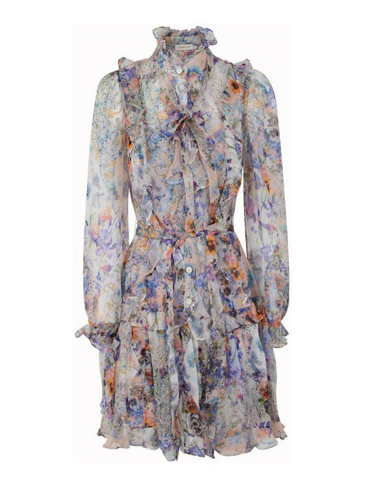 Vestido Zimmermann Colorido Tam 42 Br