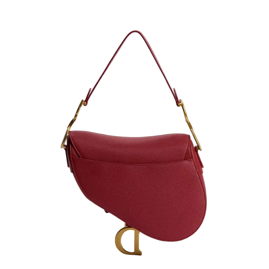 Bolsa Dior Saddle Vermelha