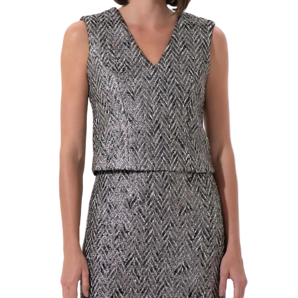 Conjunto Mixed Estampado Zig Zag Tam P BR