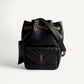 Bolsa Saint Laurent Joe Mini Bucket Preta