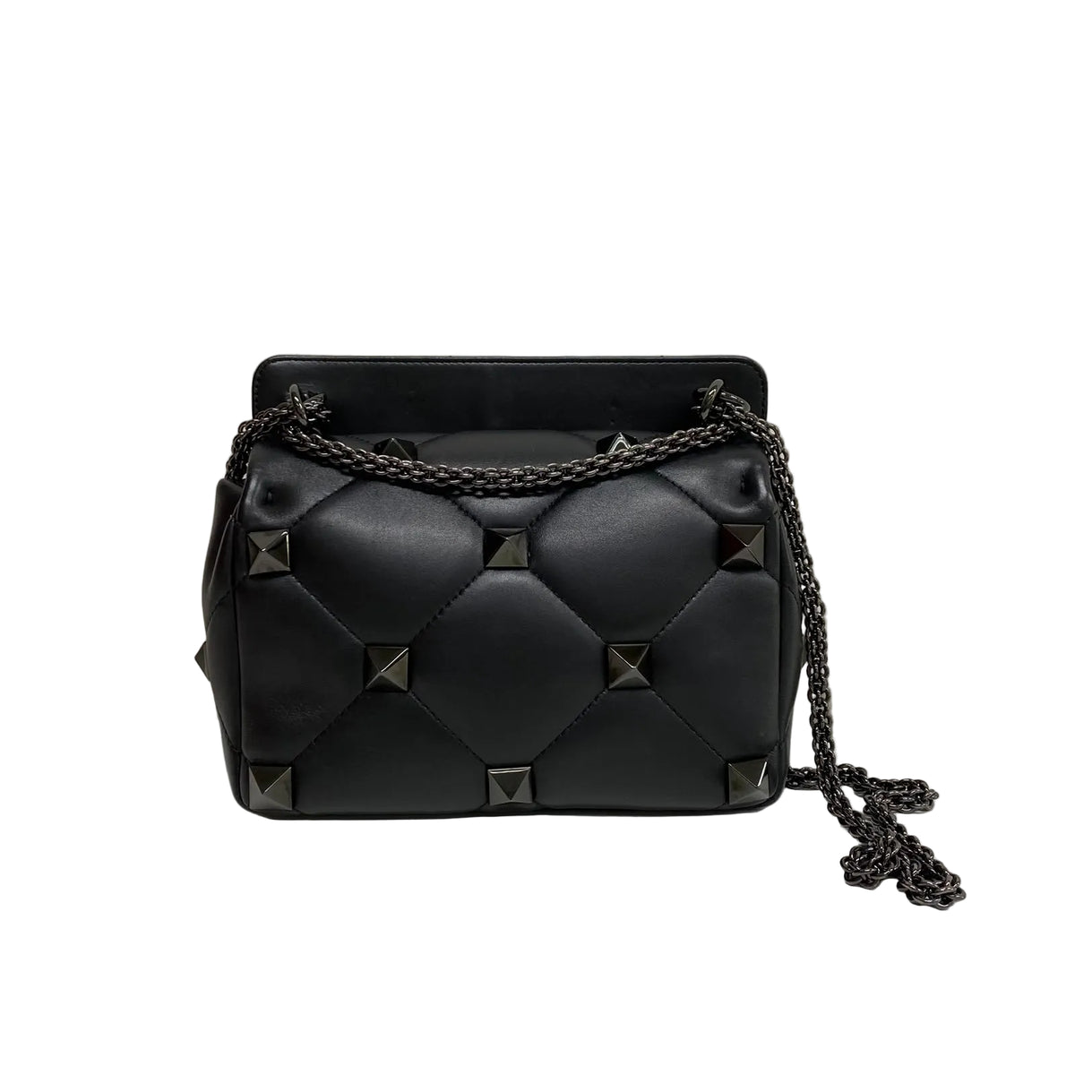 Bolsa  Valentino Garavani Roman Stud Preta
