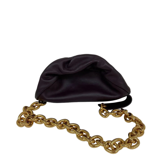 Bolsa Bottega Veneta The Belt Chain Pouch Roxa