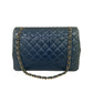 Bolsa Chanel Classic Flap Maxi Azul