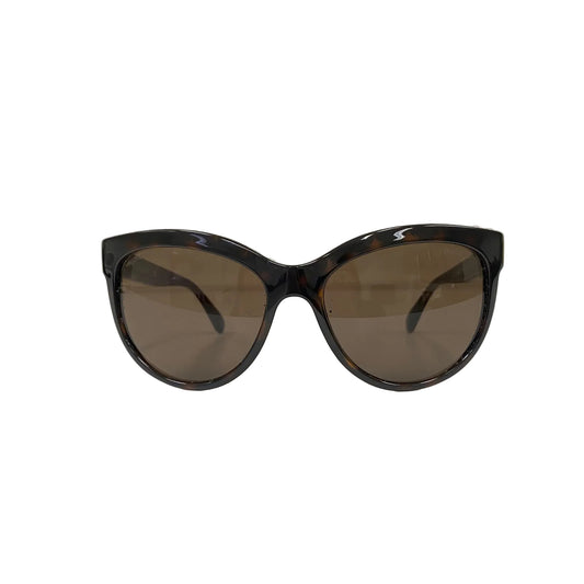 Óculos Chanel Pérolas Marrom