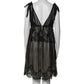 Vestido Dolce&Gabbana Preto de Renda Tam 36 Br