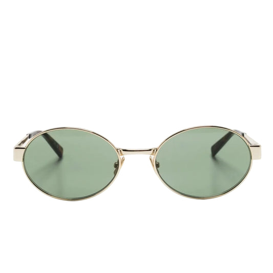 Oculos Saint Laurent Ferragem Dourada