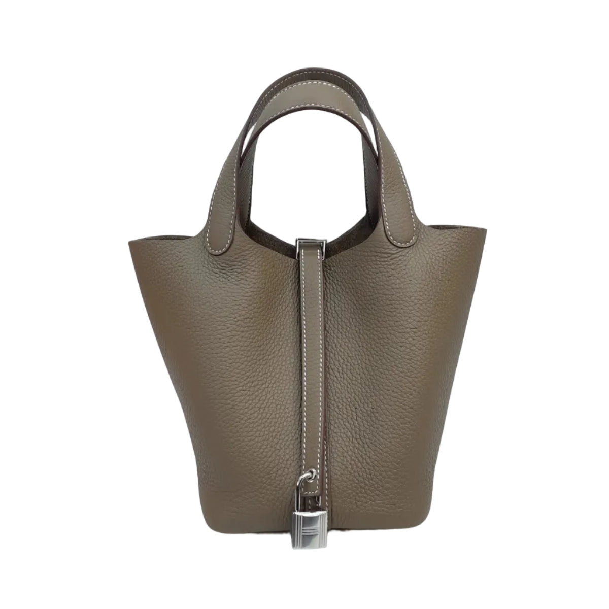 Bolsa Hermès Picotin 22 Clemence Etoupe