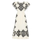 Vestido Sea New York Off White Bordado Tam P BR
