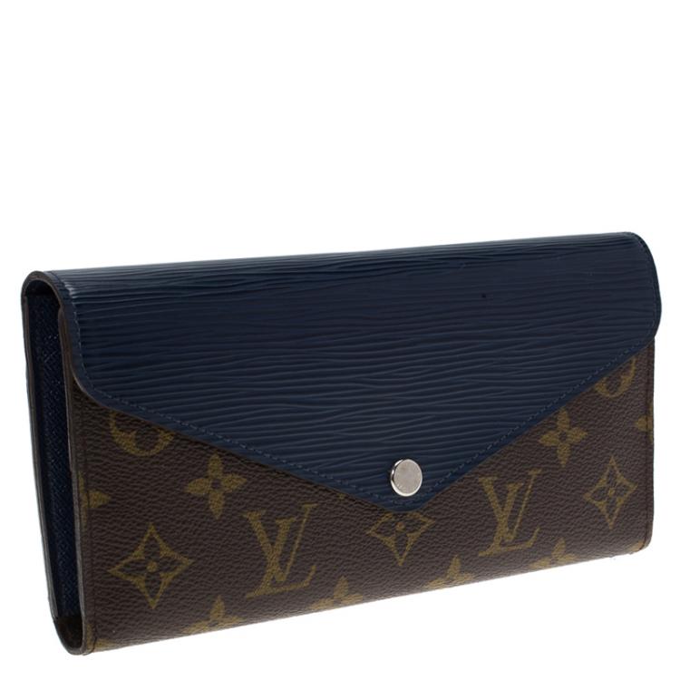 Carteira Louis Vuitton Marrom e Azul