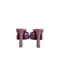 Mule Louboutin Lilas Tam 34 Br
