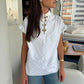 Blusa Louis Vuitton Branca Tam 36 Br