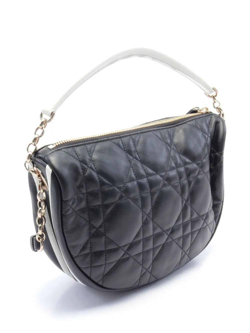 Bolsa Christian Dior Vibe Hobo Preto e Branco