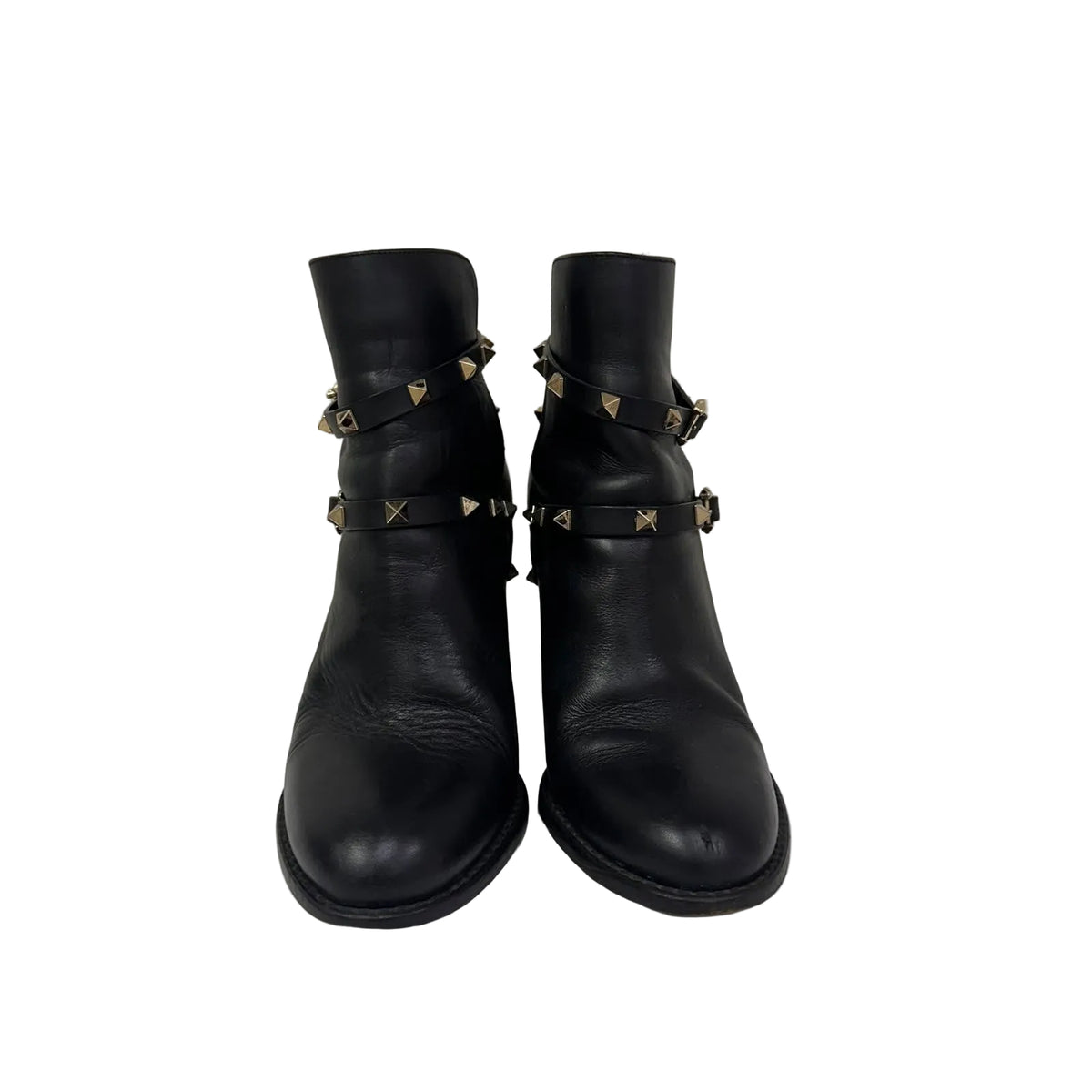 Bota Valentino Com Studs Preta Tam 37 BR