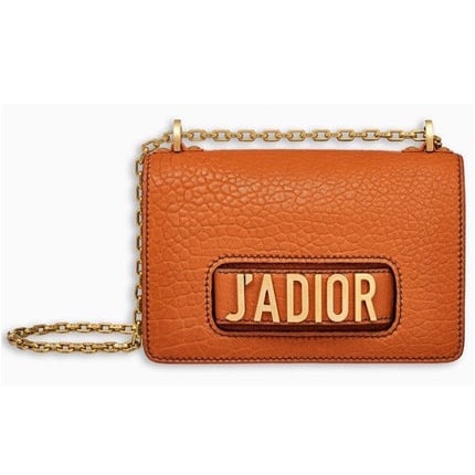 Bolsa Dior Canyon Chain Flap J'Adior Laranja