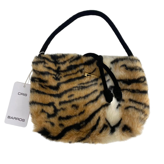 Bolsa Cris Barros Feli Pelugem Animal Print