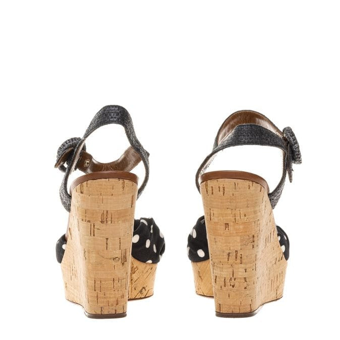 Sandália Dolce&Gabbana Poá Tam 36 Br