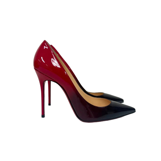 Scarpin Christian Louboutin Vermelho/Preto Tam 36,5 BR