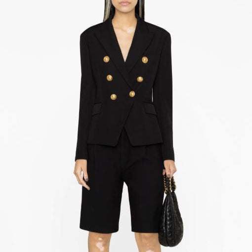 Blazer Balmain Preto Tam 38 Br