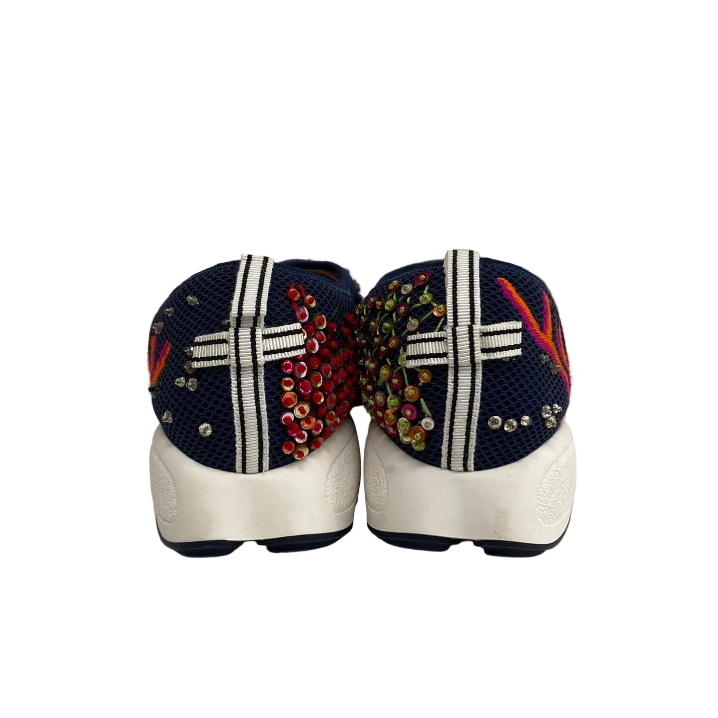 Tenis Dior Azul Lantejoulas Tam 34,5 Br