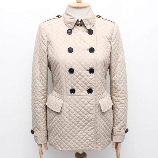 Jaqueta Burberry Alcochoada Off White Tam P BR