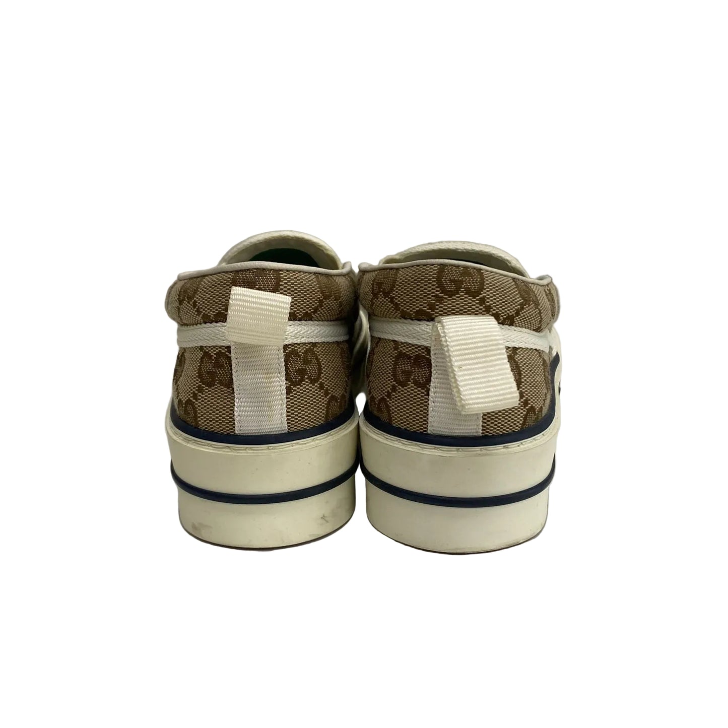 Tenis Gucci Monograma Bege Tam 35,5 Br