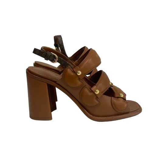Sapato Louis Vuitton Caramelo Tam 36 Br