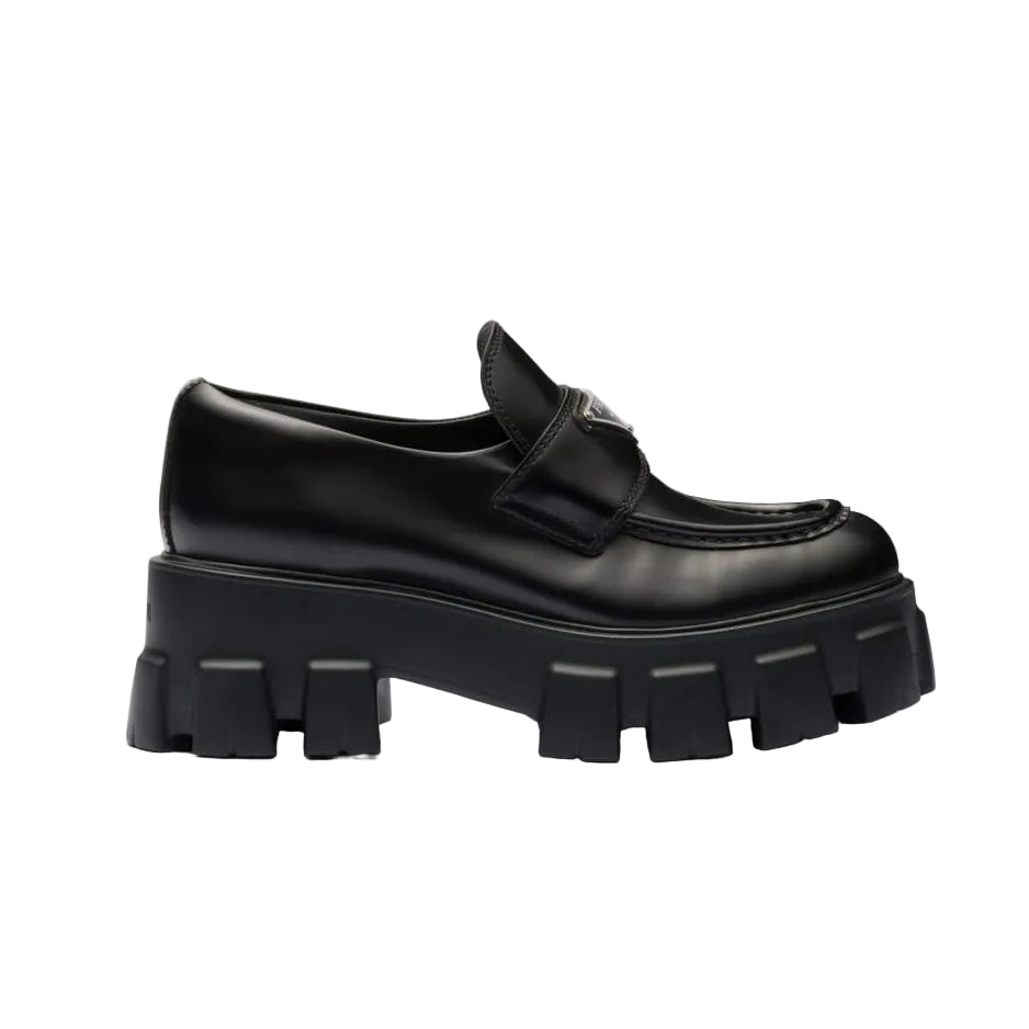 Sapato Prada Tratorado Preto Tam 35 Br