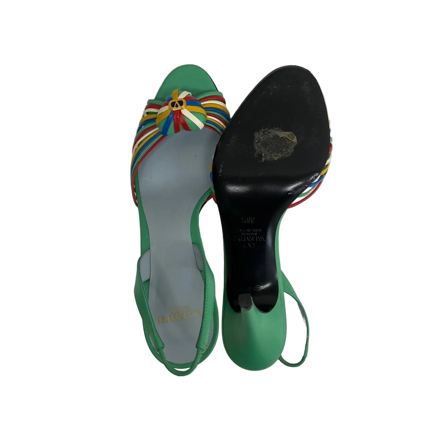 Sapato Valentino Verde Tam 36,5 Br