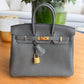 Bolsa Hermès Birkin Vert de Gris 25