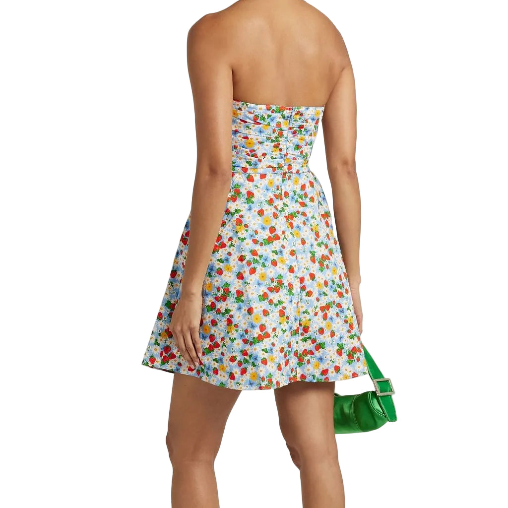 Vestido HVN Tomara Que Caia Morangos Tam 36 Br