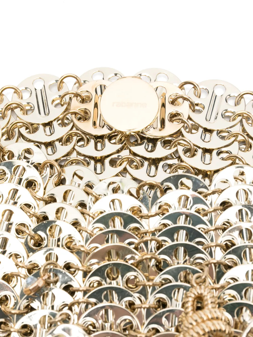 Bolsa Paco Rabanne Dourada