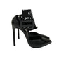 Scarpin Saint Laurent Preto Com Fivela Tam 34 BR