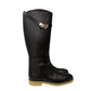 Bota Hermés Preta Tam 37 BR