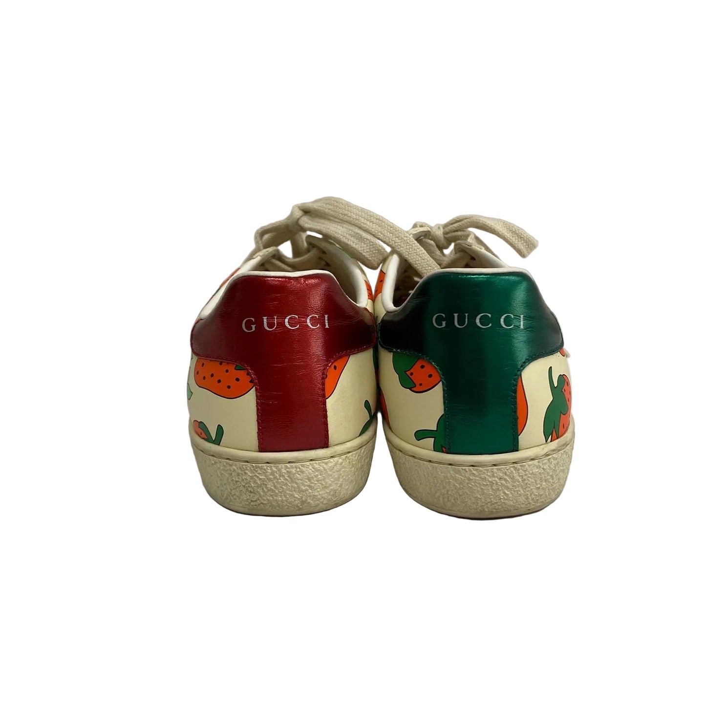 Tenis Gucci Estampa Morangos Tam 33,5 Br