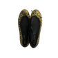 Sapatilha Saint Laurent Lantejoulas Dourada Tam 34 Br