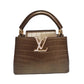 Bolsa Louis Vuitton Capucines Mini Bege