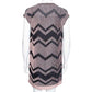 Vestido Missoni Rosa e Preto Tam 36 Br