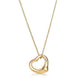 Pingente Tiffany Coração Dourado