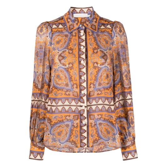 Camisa Zimmermann Estampa Paisley  TAM 36 BR