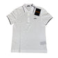 Camisa Zegna Polo Masculina Piqué Branca Tam M BR