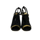 Sandalia Saint Laurent Camurça Preto Tam 36,5 Br