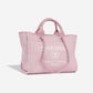 Bolsa Chanel Deauville Rosa Claro