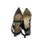 Sapato Fendi Bico Estampado Tam 35 Br