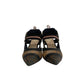 Sapato Slingback Fendi Preto Tam 34 Br