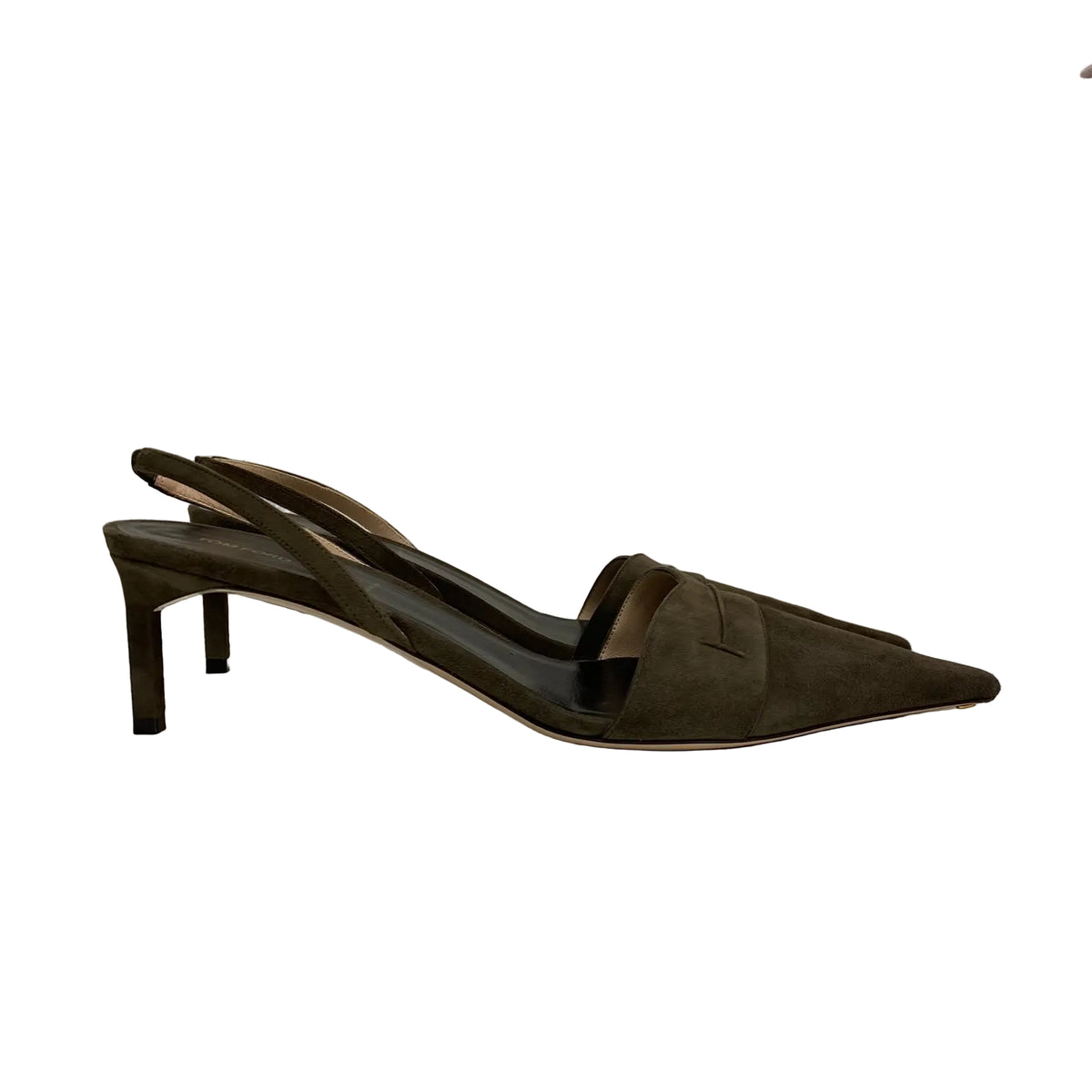 Sapato Tom Ford Eva Suede Slingback Pumps Tam 39 BR