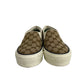 Tenis Gucci Monograma Bege Tam 35,5 Br