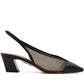 Scarpin Margot com Mash Aquazzura Preto Tam. 36 Br
