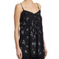 Blusa Zimmermann Regata Preta Bordada Tam 36 Br
