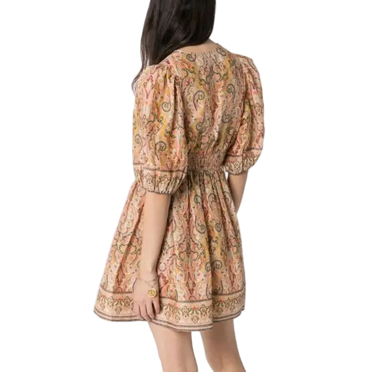 Vestido Zimmermann Estampado Tam 34 Br