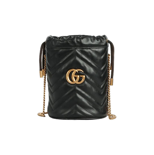 Bolsa Gucci Mini Marmont Preta